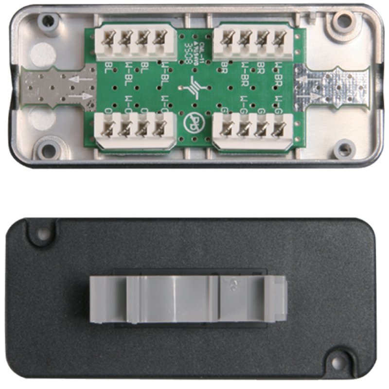 TELEGÄRTNER connection module category 7A, 8×8 cables